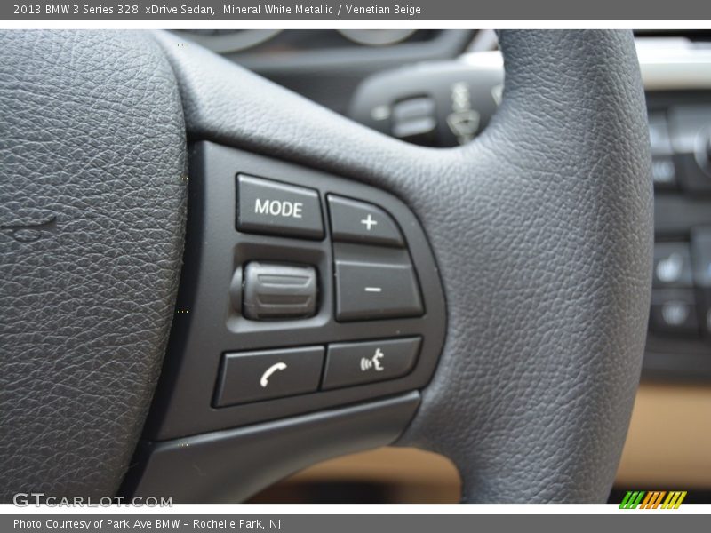 Mineral White Metallic / Venetian Beige 2013 BMW 3 Series 328i xDrive Sedan