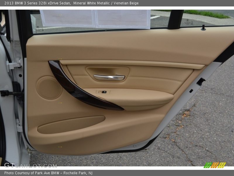 Mineral White Metallic / Venetian Beige 2013 BMW 3 Series 328i xDrive Sedan