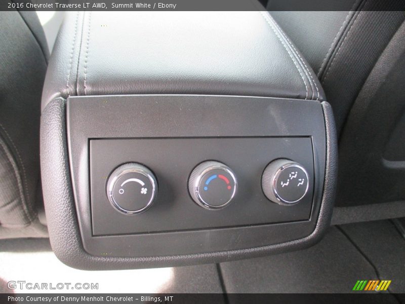 Summit White / Ebony 2016 Chevrolet Traverse LT AWD