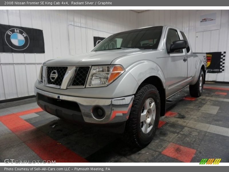 Radiant Silver / Graphite 2008 Nissan Frontier SE King Cab 4x4