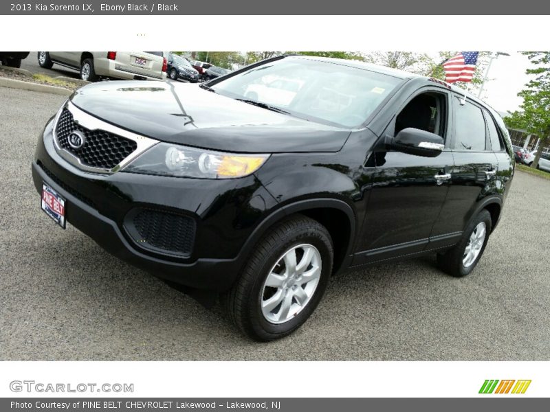 Ebony Black / Black 2013 Kia Sorento LX