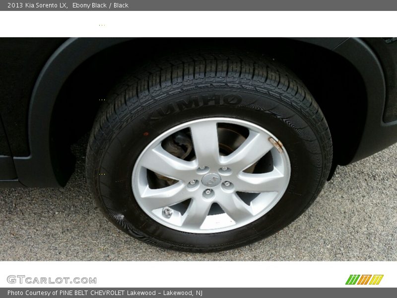 Ebony Black / Black 2013 Kia Sorento LX