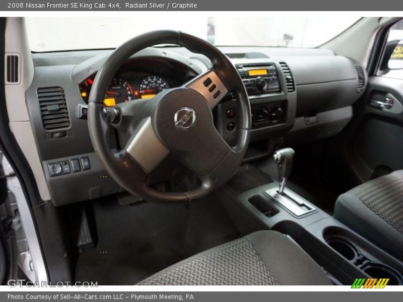 Radiant Silver / Graphite 2008 Nissan Frontier SE King Cab 4x4