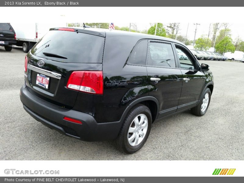 Ebony Black / Black 2013 Kia Sorento LX