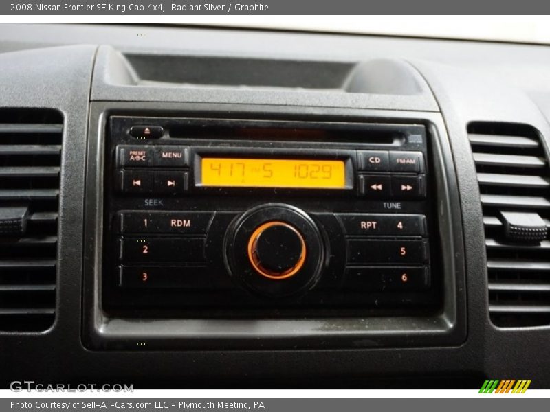 Radiant Silver / Graphite 2008 Nissan Frontier SE King Cab 4x4