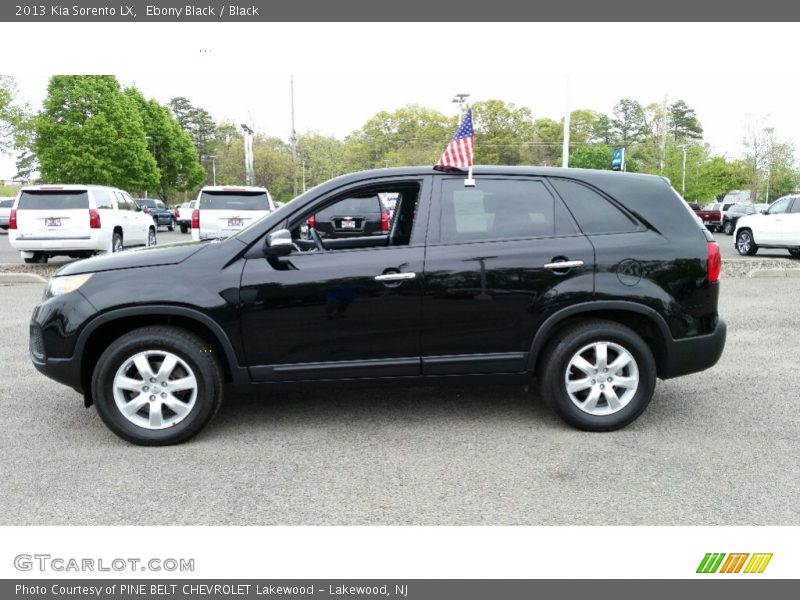 Ebony Black / Black 2013 Kia Sorento LX