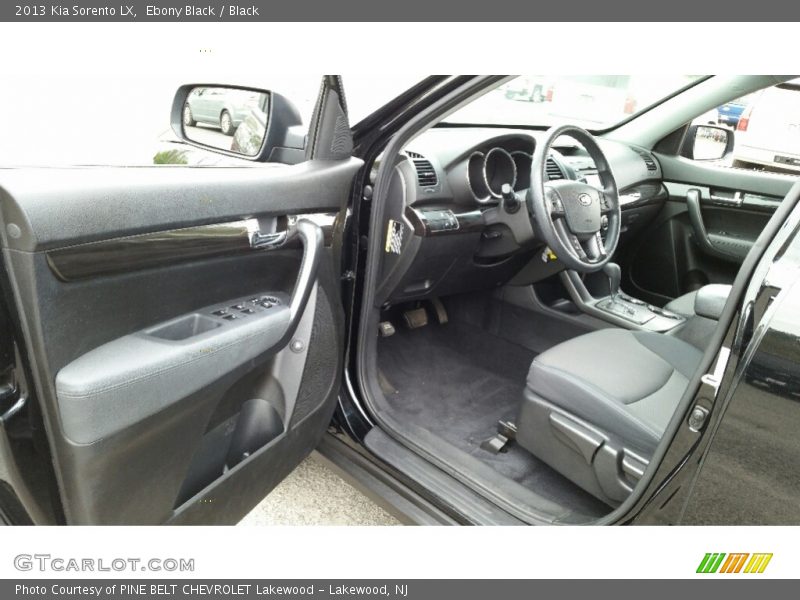 Ebony Black / Black 2013 Kia Sorento LX