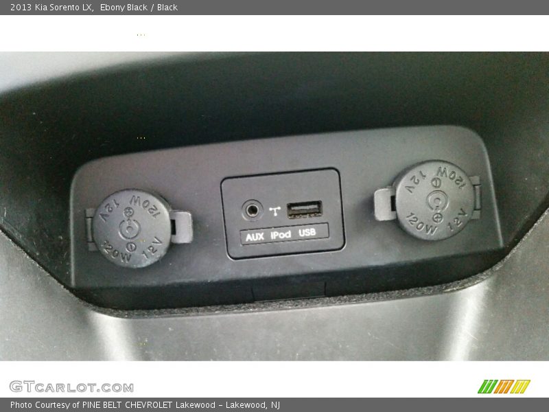 Ebony Black / Black 2013 Kia Sorento LX