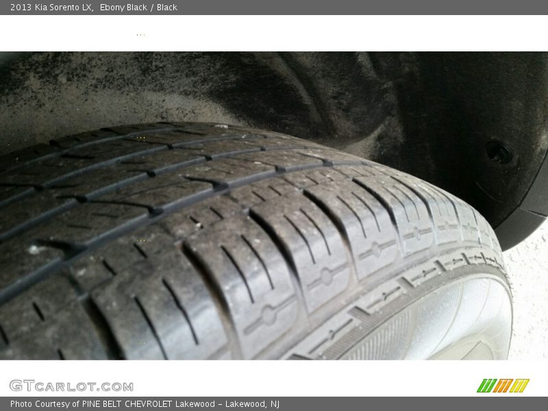 Ebony Black / Black 2013 Kia Sorento LX