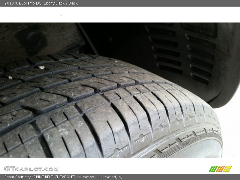 Ebony Black / Black 2013 Kia Sorento LX