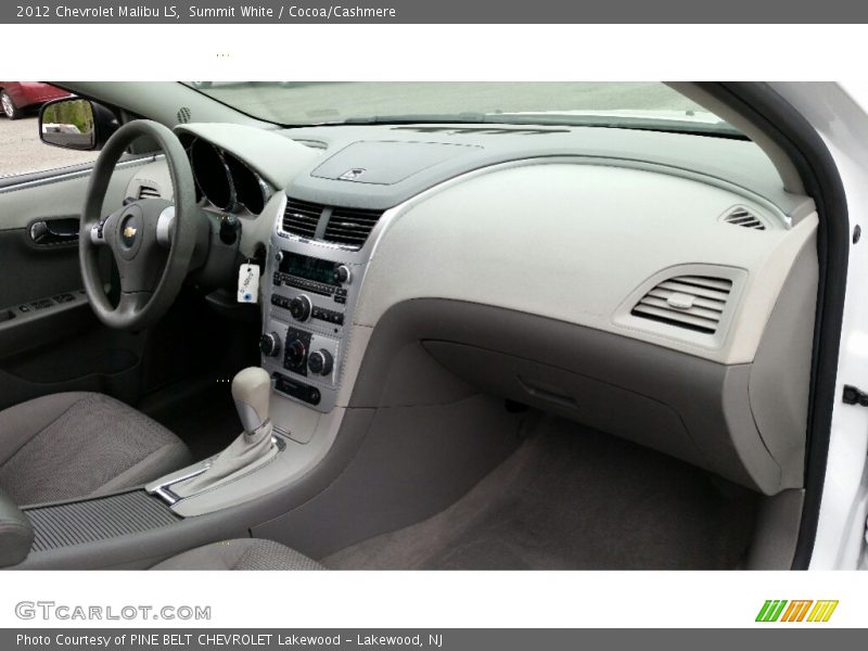 Summit White / Cocoa/Cashmere 2012 Chevrolet Malibu LS