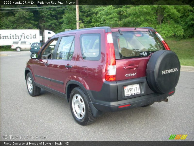 Redondo Red Pearl / Ivory 2006 Honda CR-V LX