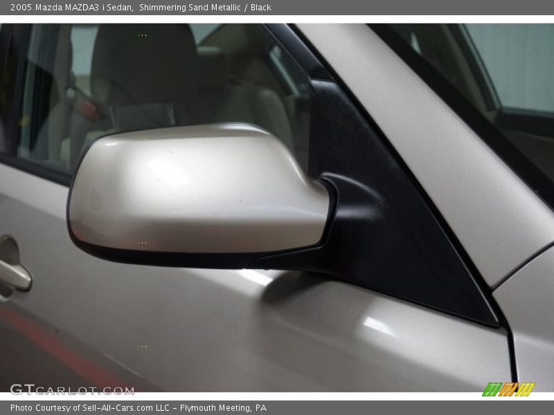 Shimmering Sand Metallic / Black 2005 Mazda MAZDA3 i Sedan