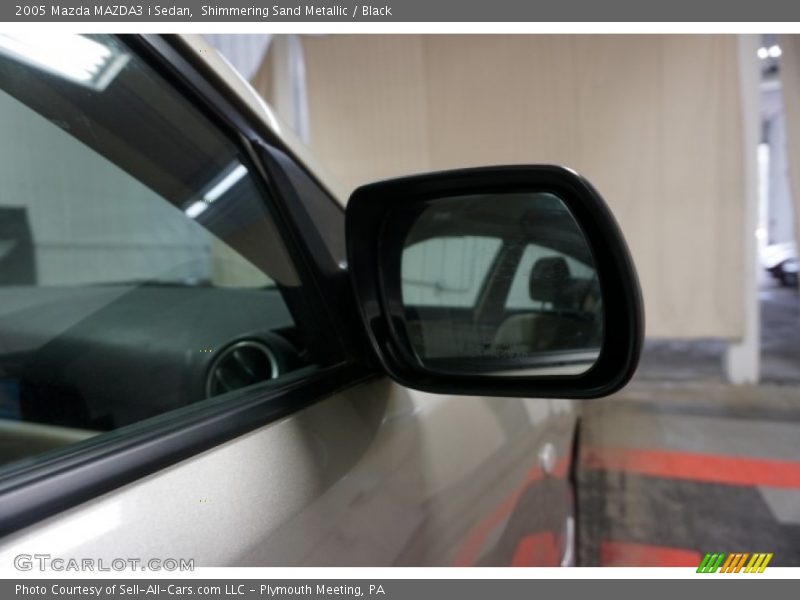 Shimmering Sand Metallic / Black 2005 Mazda MAZDA3 i Sedan