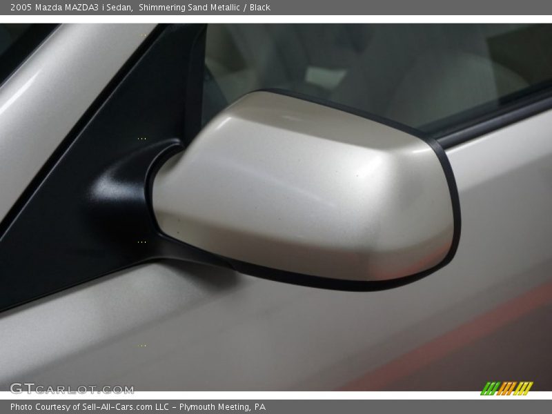 Shimmering Sand Metallic / Black 2005 Mazda MAZDA3 i Sedan