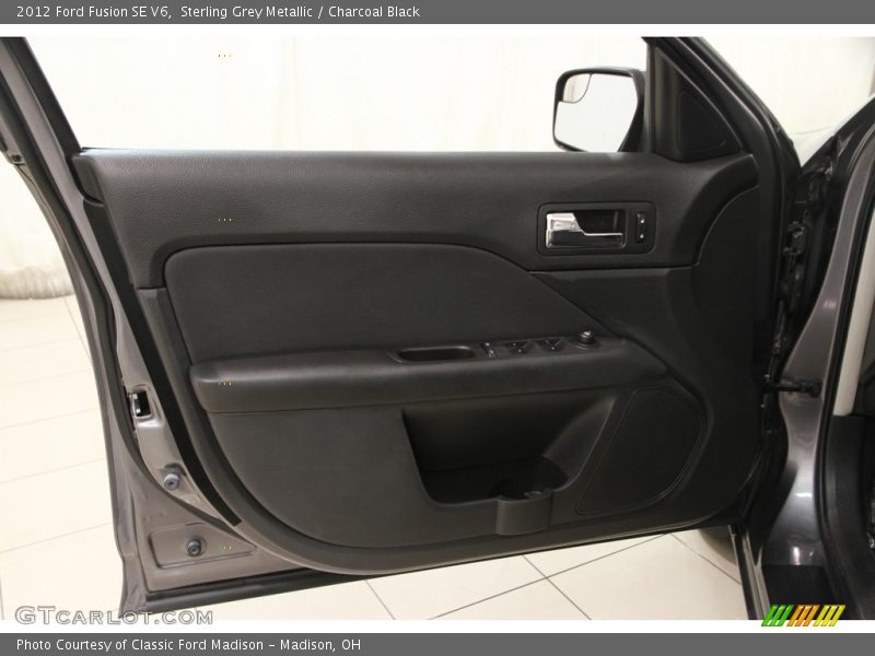 Sterling Grey Metallic / Charcoal Black 2012 Ford Fusion SE V6