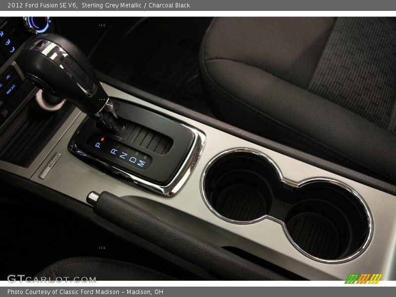 Sterling Grey Metallic / Charcoal Black 2012 Ford Fusion SE V6