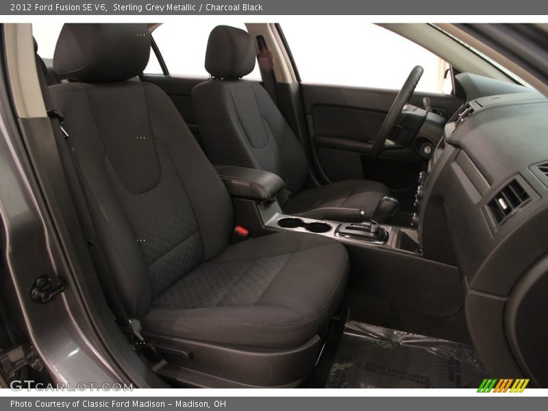 Sterling Grey Metallic / Charcoal Black 2012 Ford Fusion SE V6