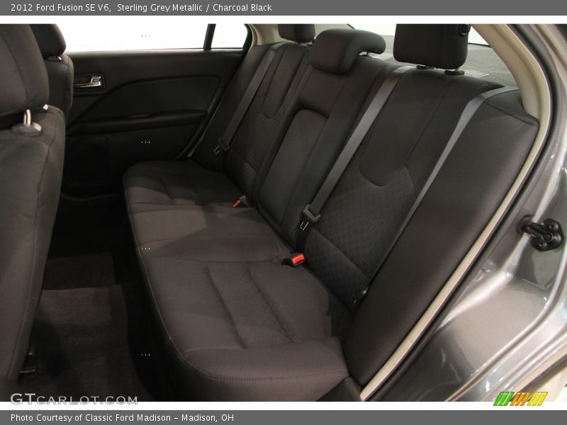 Sterling Grey Metallic / Charcoal Black 2012 Ford Fusion SE V6