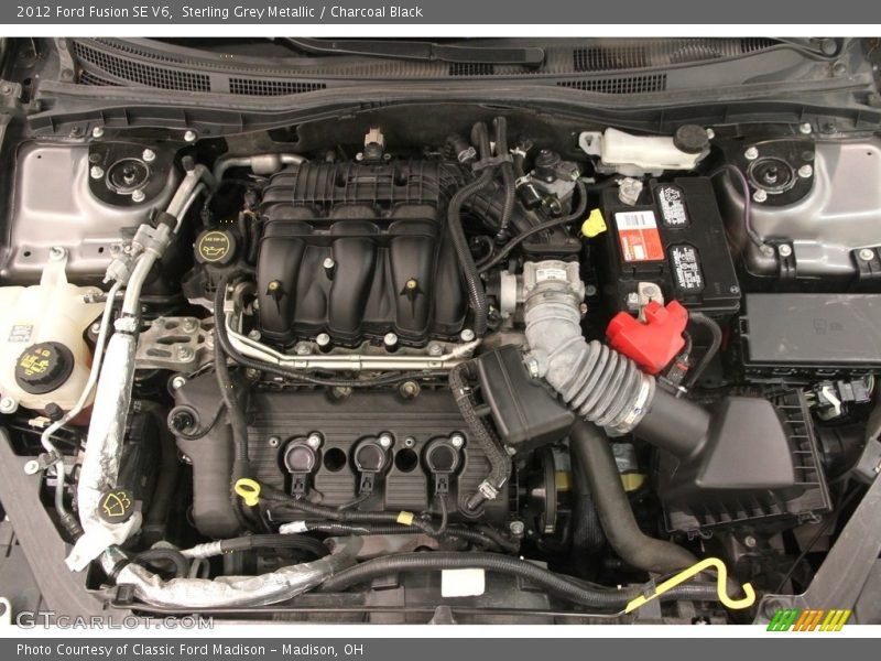 Sterling Grey Metallic / Charcoal Black 2012 Ford Fusion SE V6