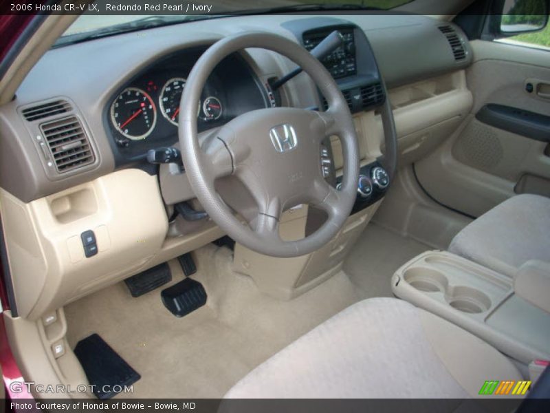 Redondo Red Pearl / Ivory 2006 Honda CR-V LX