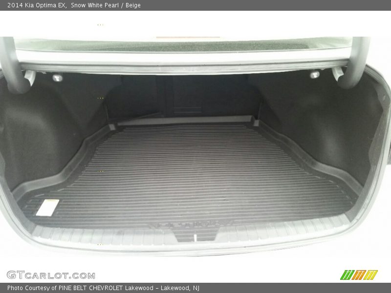 Snow White Pearl / Beige 2014 Kia Optima EX