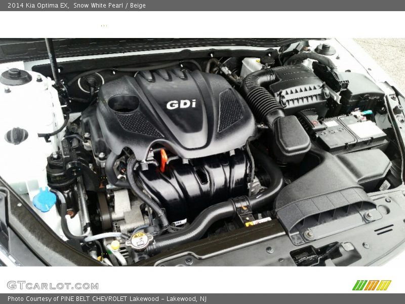 Snow White Pearl / Beige 2014 Kia Optima EX