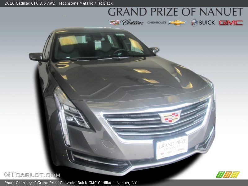 Moonstone Metallic / Jet Black 2016 Cadillac CT6 3.6 AWD