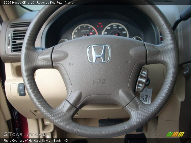 Redondo Red Pearl / Ivory 2006 Honda CR-V LX
