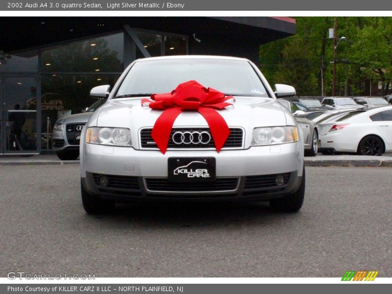 Light Silver Metallic / Ebony 2002 Audi A4 3.0 quattro Sedan