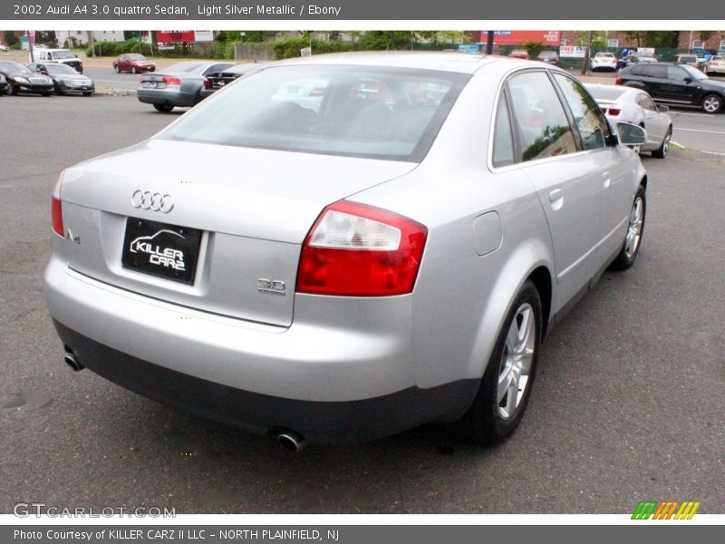 Light Silver Metallic / Ebony 2002 Audi A4 3.0 quattro Sedan