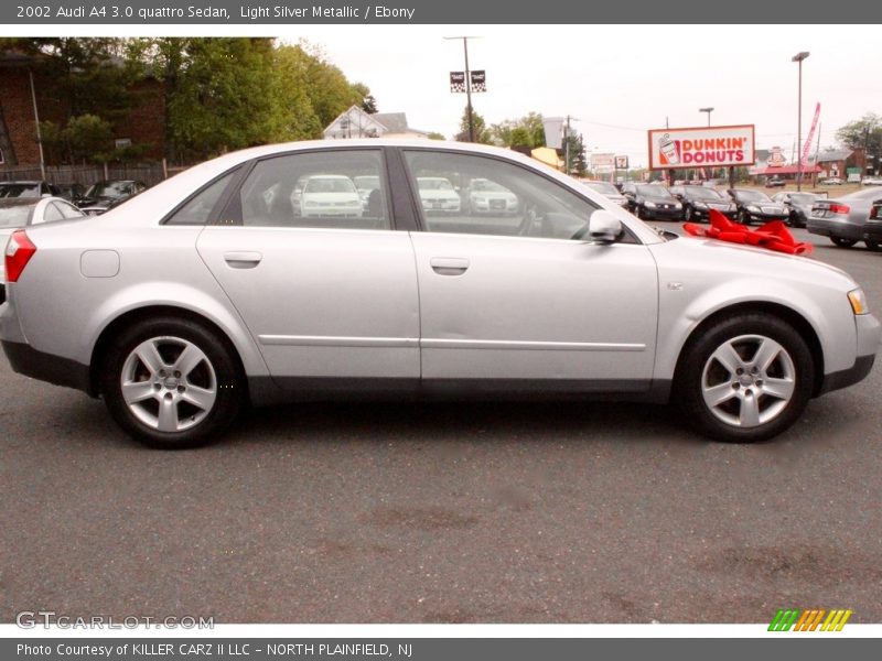 Light Silver Metallic / Ebony 2002 Audi A4 3.0 quattro Sedan