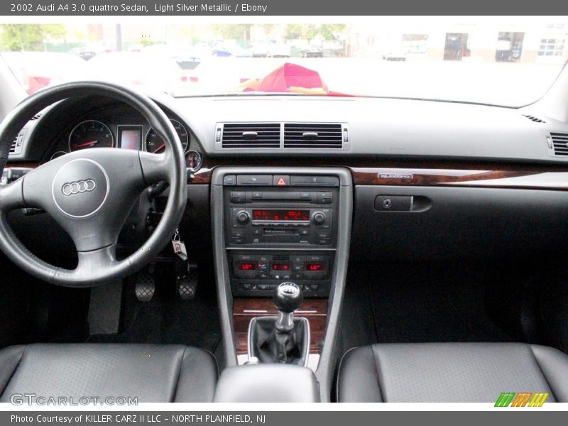 Light Silver Metallic / Ebony 2002 Audi A4 3.0 quattro Sedan
