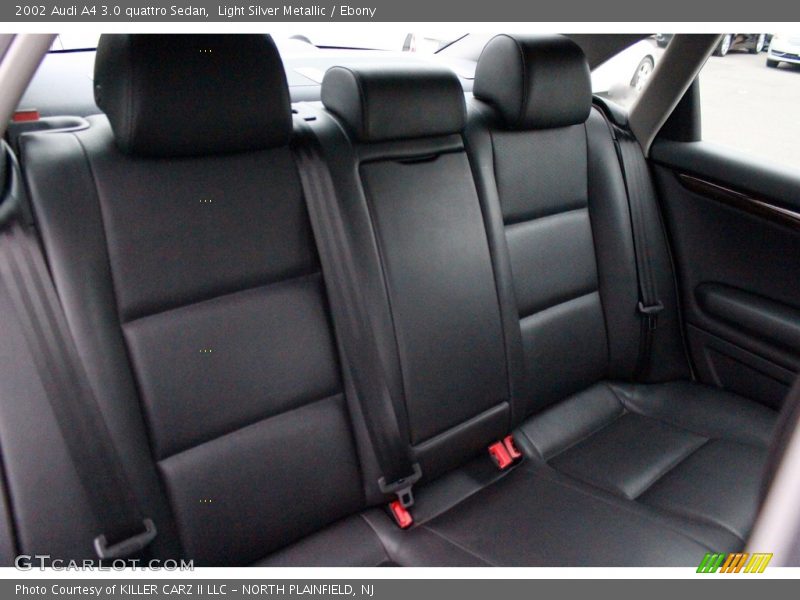 Light Silver Metallic / Ebony 2002 Audi A4 3.0 quattro Sedan