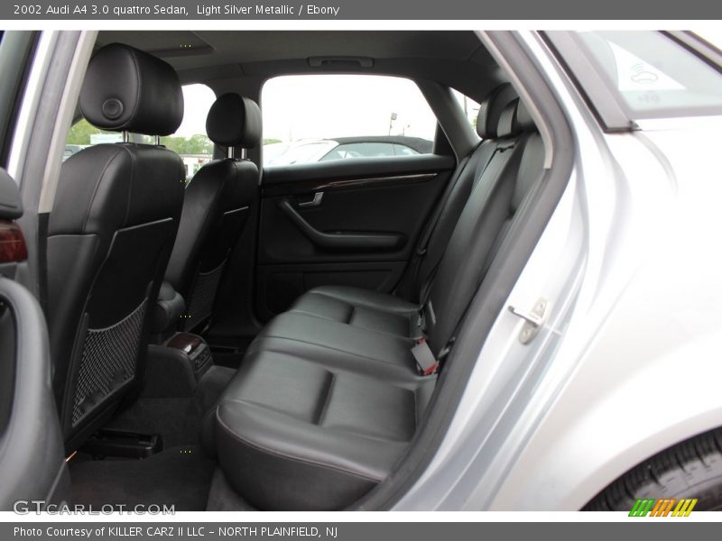 Light Silver Metallic / Ebony 2002 Audi A4 3.0 quattro Sedan