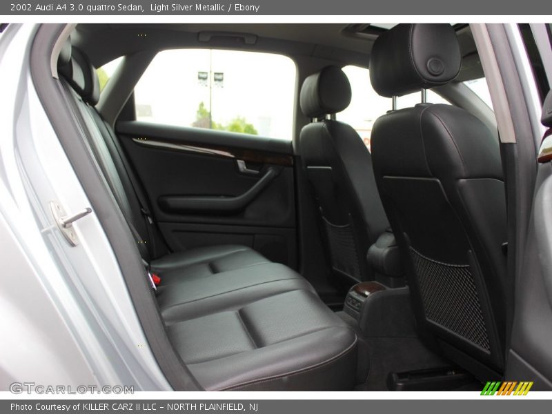 Light Silver Metallic / Ebony 2002 Audi A4 3.0 quattro Sedan