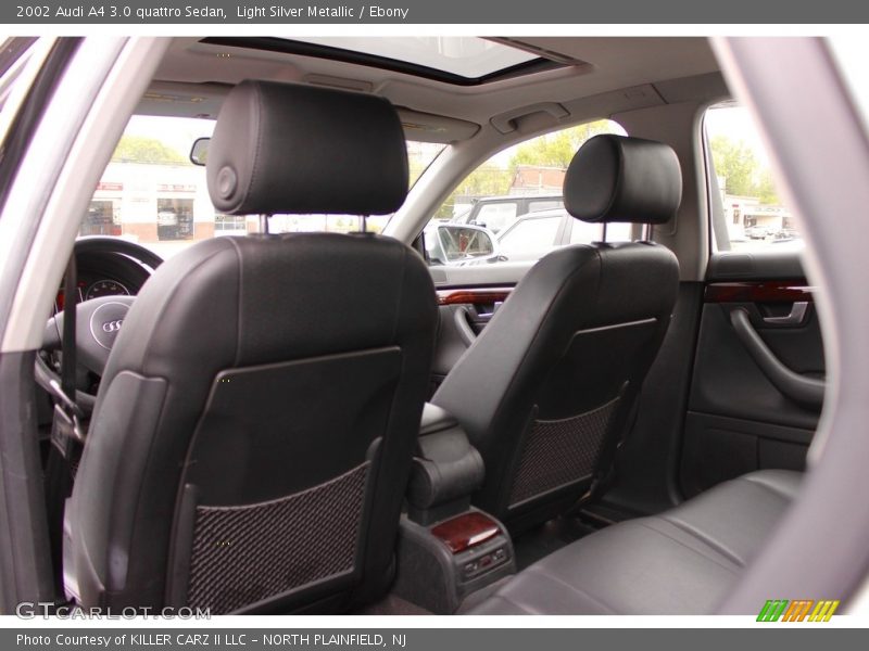 Light Silver Metallic / Ebony 2002 Audi A4 3.0 quattro Sedan