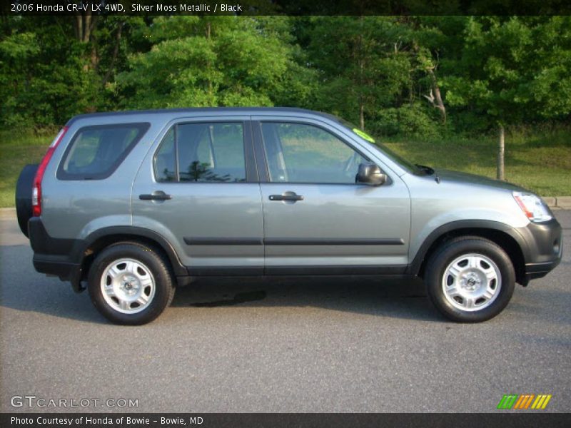 Silver Moss Metallic / Black 2006 Honda CR-V LX 4WD