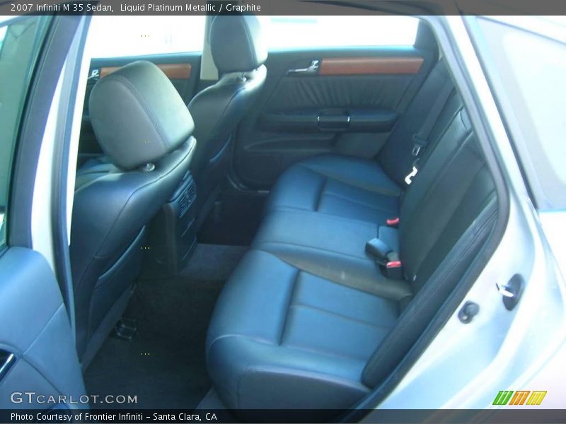 Liquid Platinum Metallic / Graphite 2007 Infiniti M 35 Sedan