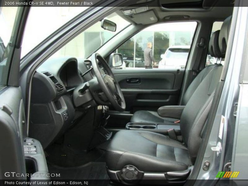 Pewter Pearl / Black 2006 Honda CR-V SE 4WD