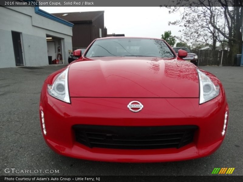 Solid Red / Black 2016 Nissan 370Z Sport Coupe