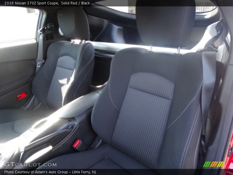 Front Seat of 2016 370Z Sport Coupe