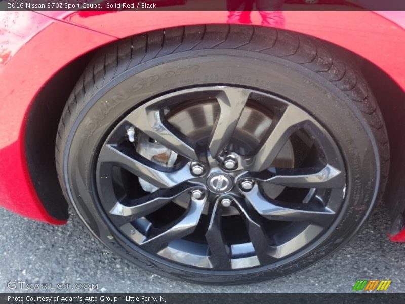 Solid Red / Black 2016 Nissan 370Z Sport Coupe
