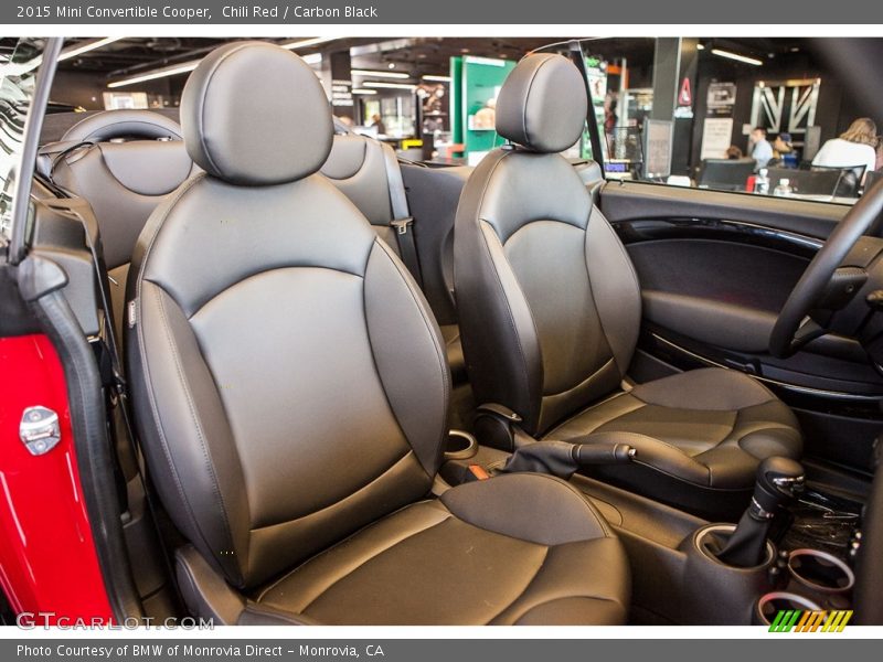 Chili Red / Carbon Black 2015 Mini Convertible Cooper