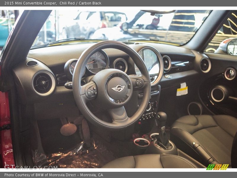 Chili Red / Carbon Black 2015 Mini Convertible Cooper