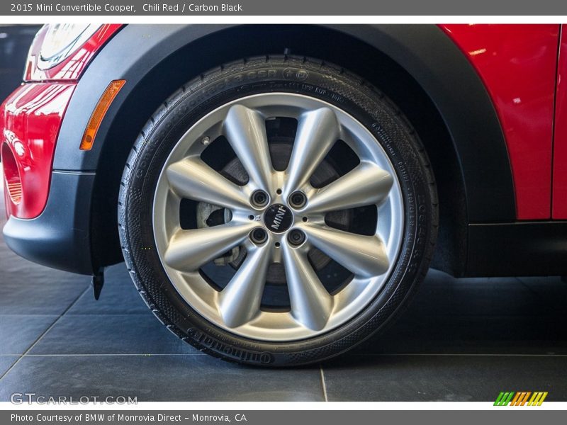 Chili Red / Carbon Black 2015 Mini Convertible Cooper