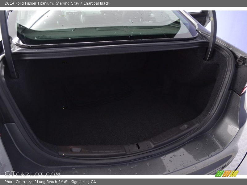 Sterling Gray / Charcoal Black 2014 Ford Fusion Titanium