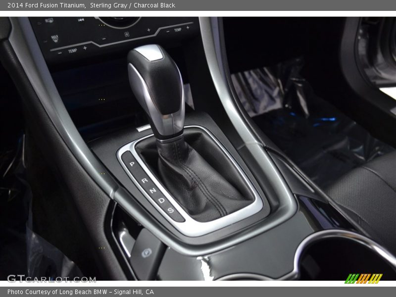 Sterling Gray / Charcoal Black 2014 Ford Fusion Titanium