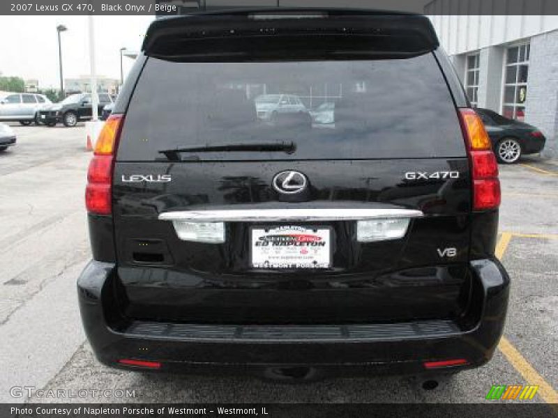 Black Onyx / Beige 2007 Lexus GX 470