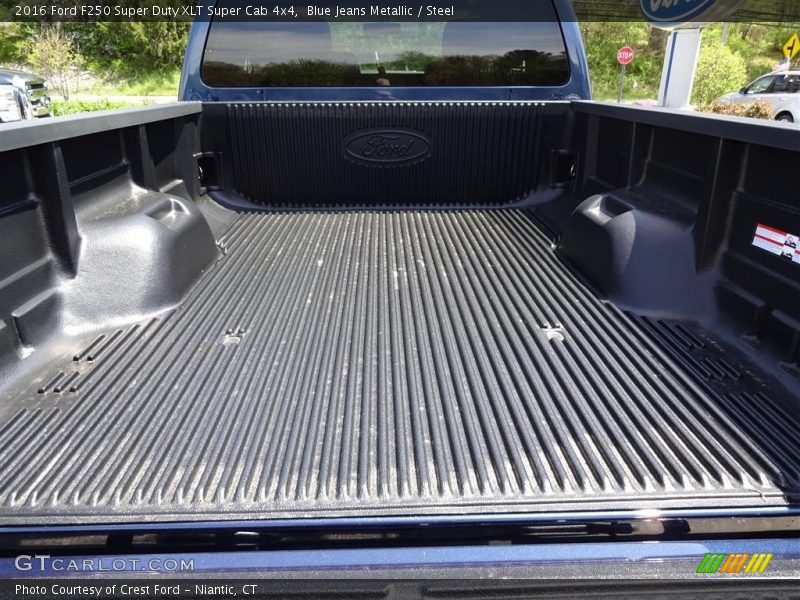 Blue Jeans Metallic / Steel 2016 Ford F250 Super Duty XLT Super Cab 4x4